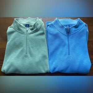 •NWT•{2} George Men's Quarter Zip Pullover with Long Sleeves- 3XL